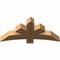 Ekena Millwork Alberta Smooth Timber Gable Bracket, Western Red Cedar, 48"W x 22"H x 5 1/2"D x 5 1/2"F, 11/12 Pitch GBW048X22X0606ALB00SWR - alternate 5